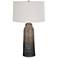 Uttermost Padma Ivory Chocolate Ombre Ceramic Table Lamp