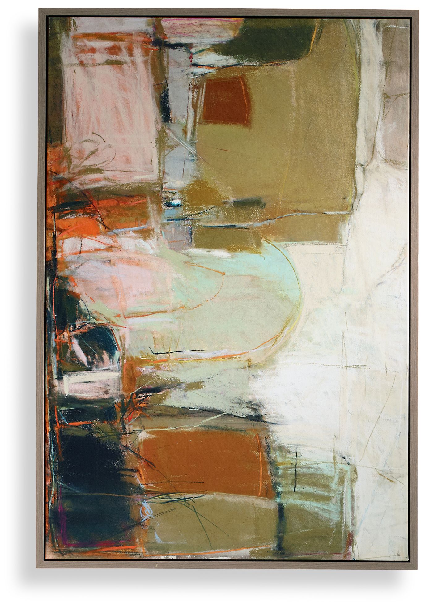 Image 2 Uttermost Palace Walls 46 1/2" x 31 1/2" Framed Canvas Wall Art