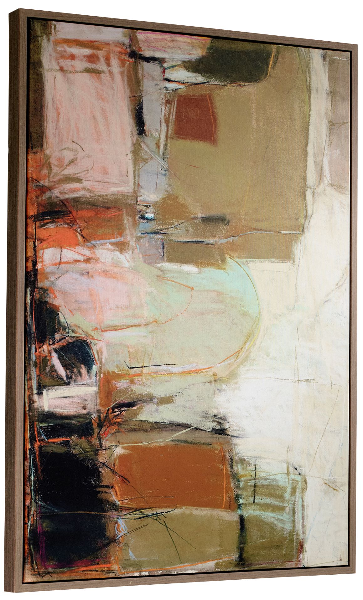 Image 4 Uttermost Palace Walls 46 1/2" x 31 1/2" Framed Canvas Wall Art more views