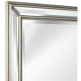 Image4 of Uttermost Palais Silver 30" x 40" Beaded Wall Mirror more views