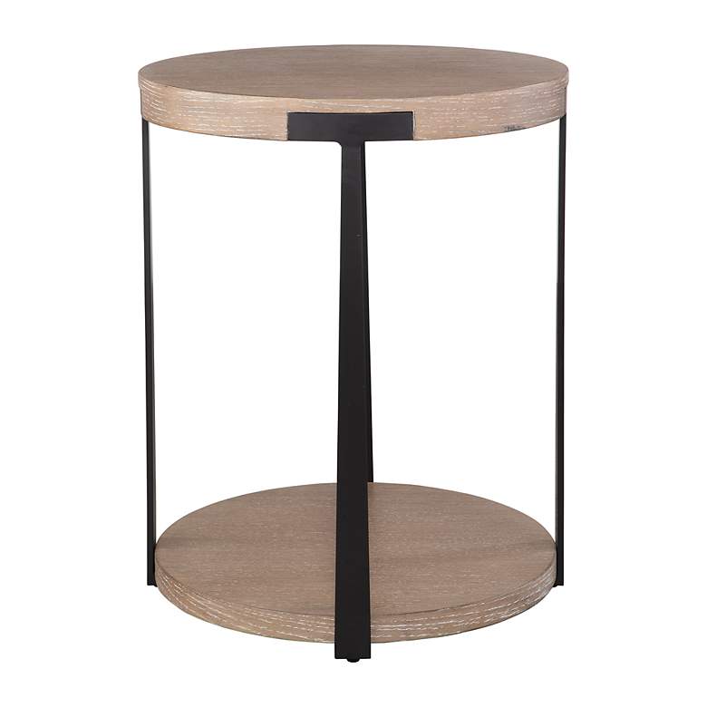 Image 3 Uttermost Palisade 24" High Natural Side Table more views