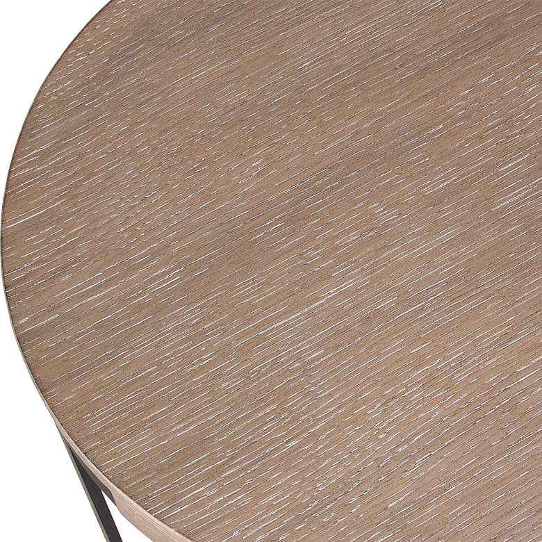 Image 6 Uttermost Palisade 24" High Natural Side Table more views