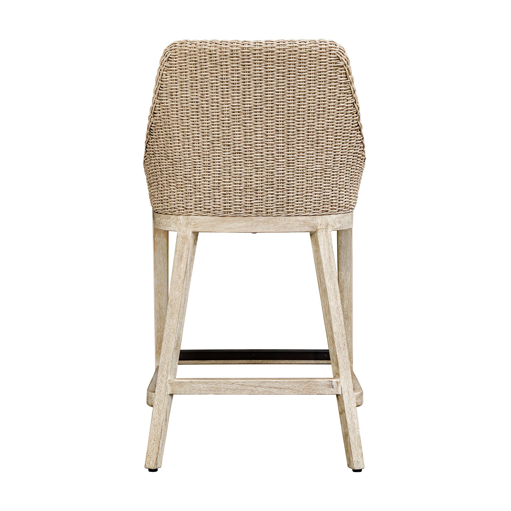 Uttermost Paloma Wicker Cushioned Outdoor Counter Stool
