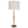 1_Uttermost Palu 37 1/2" Light Beige Travertine Column Table Lamp