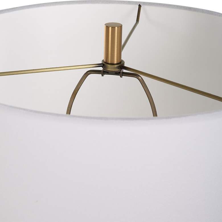 Image 2 Uttermost Palu Light Beige Travertine Table Lamp more views