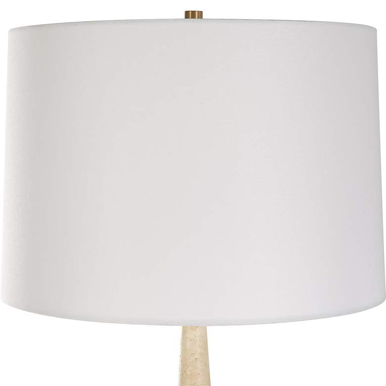Image 5 Uttermost Palu Light Beige Travertine Table Lamp more views