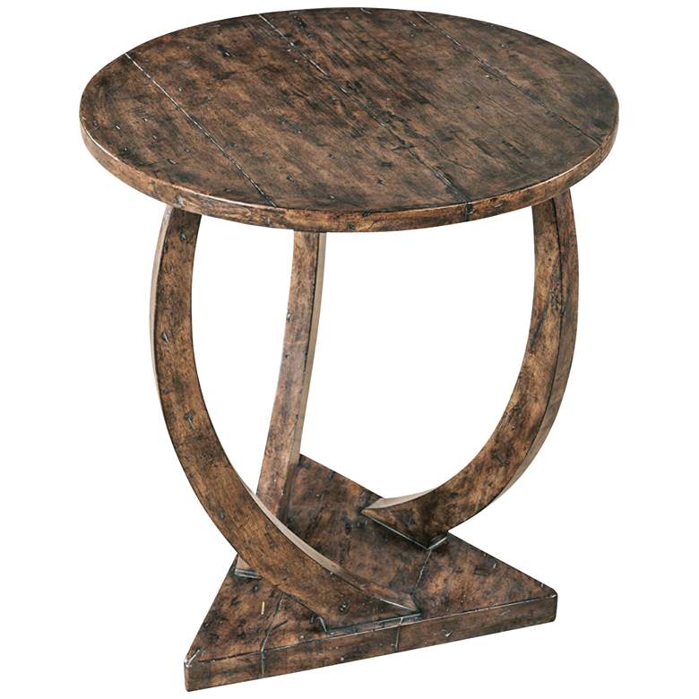 Image 1 Uttermost Pandhari Honey Stain Wood Accent Table