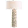 2_Uttermost Parilli 35" Taupe Gray Ceramic Table Lamp