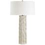 3_Uttermost Parilli 35" Taupe Gray Ceramic Table Lamp more views