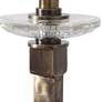 7_Uttermost Parnell 33 3/4" Antiqued Brass Plated Buffet Table Lamp more views