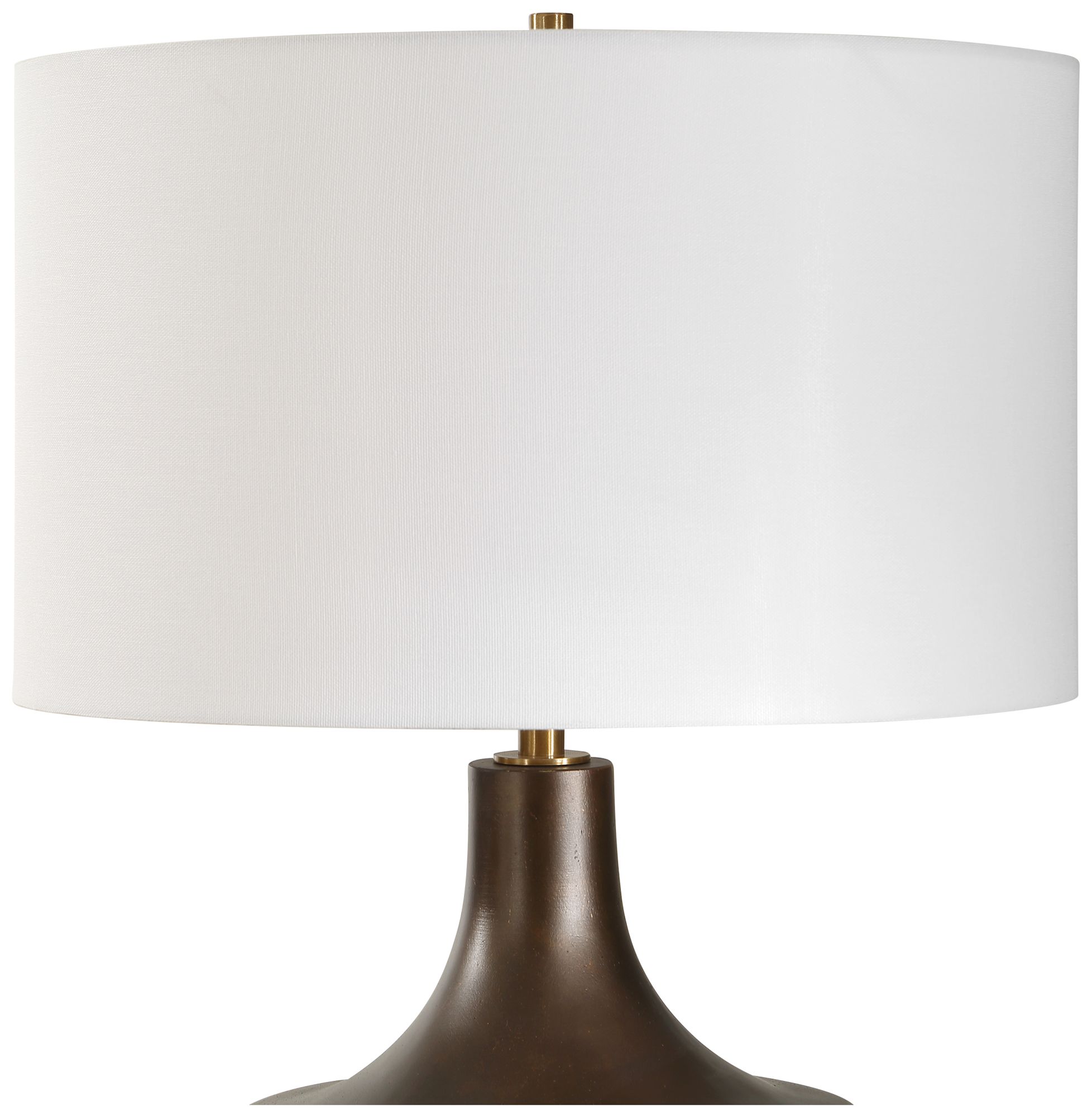 Image 6 Uttermost Paseo 21 3/4" Bronze Table Lamp more views