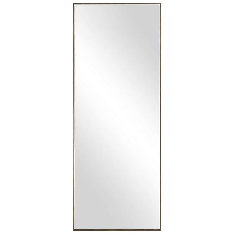 Image 2 Uttermost Patterson 72" High Bronze Framed Mirror