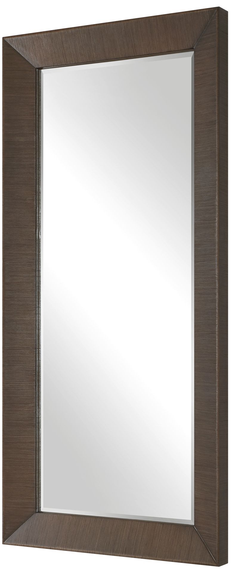 Image 3 Uttermost Pearce 38 1/4" x 81 3/4" Walnut Veneer Tall Mirror more views