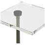 7_Uttermost Pelton 24" High White Marble Drink Table more views