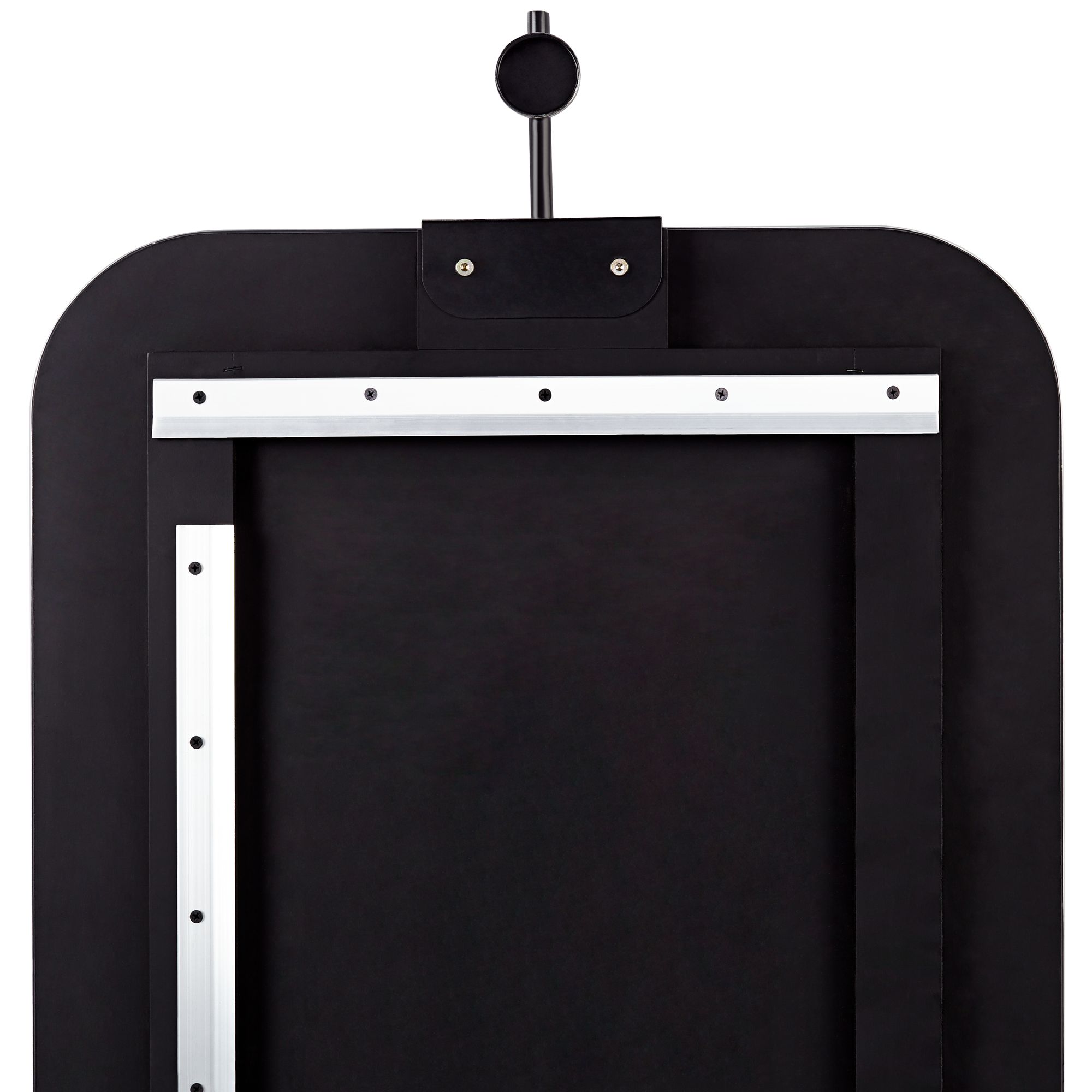 Image 3 Uttermost Penbrook 24x42" Polished Edge Wall Mirror Black Set of 2 more views