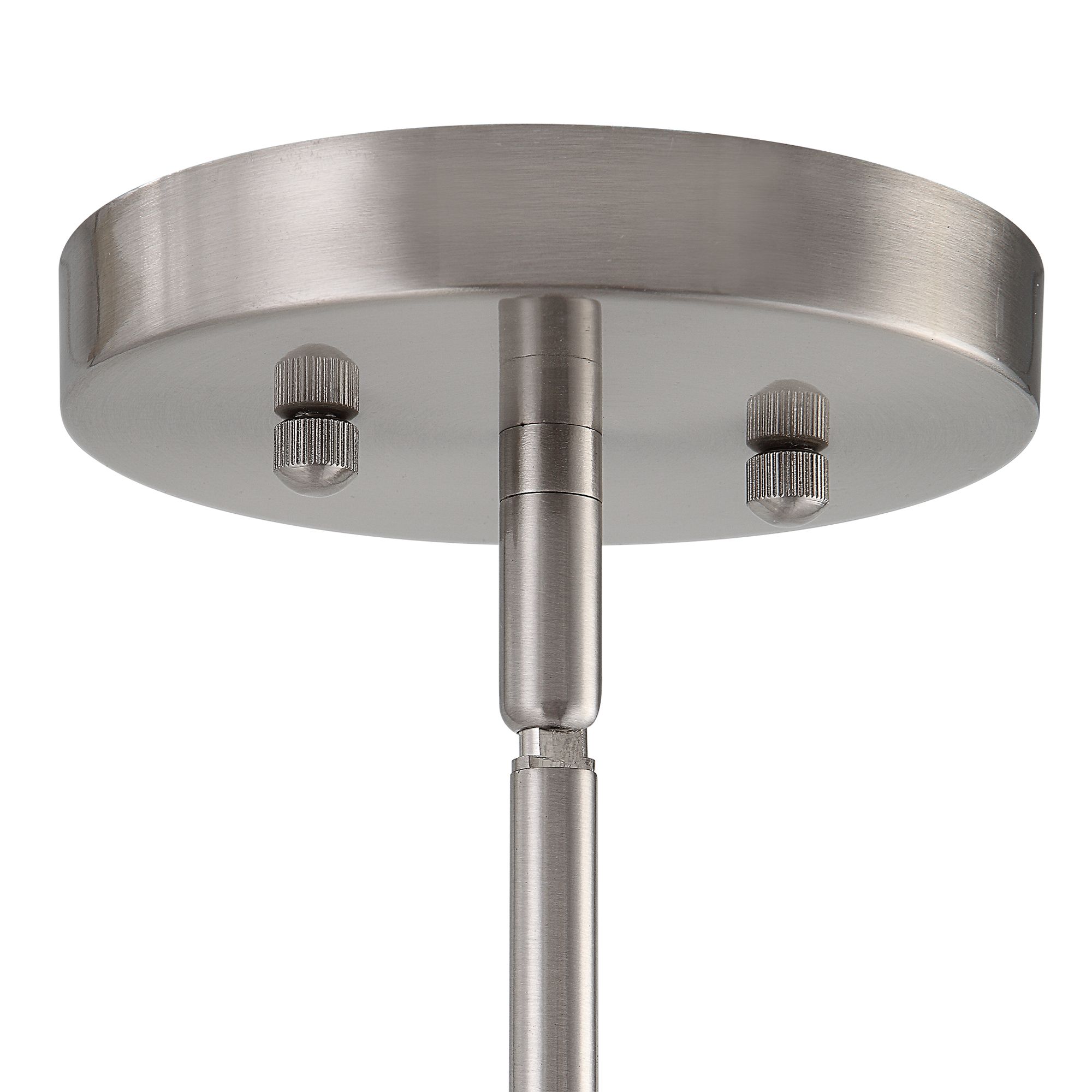 Uttermost Pendleton 10"W Satin Nickel Square Mini Pendant