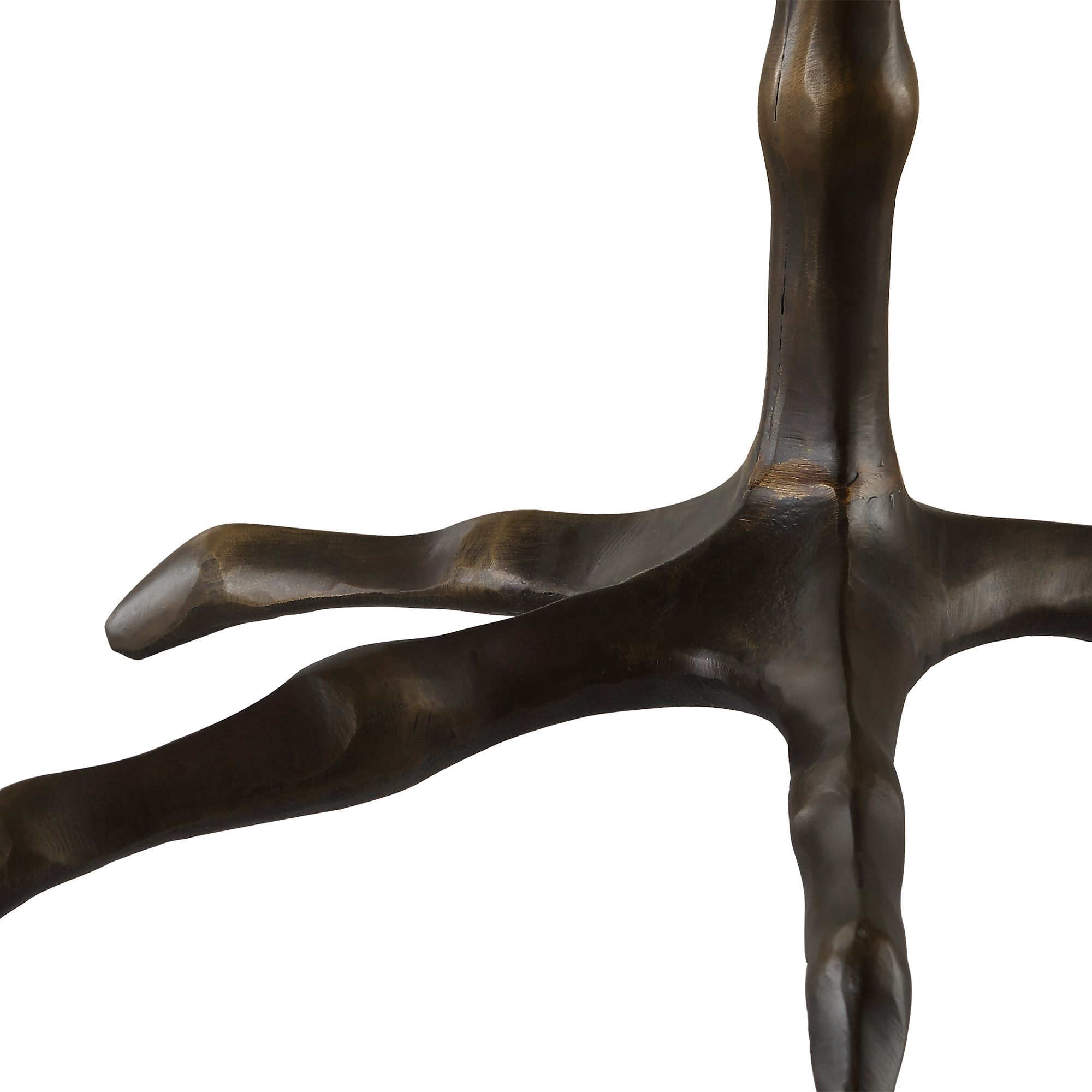 Uttermost Perch Warm Bronze Bird Leg Table Lamp in scene