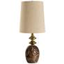 3_Uttermost Percy 29" Brown Marble Buffet Lamp more views