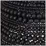 5_Uttermost Persephone 20 3/4" Wide 1 Lt Matte Black Pendant more views