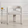 1_Uttermost Perspective Ecru Woven Fabric Dining Chair