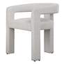 4_Uttermost Perspective Ecru Woven Fabric Dining Chair more views