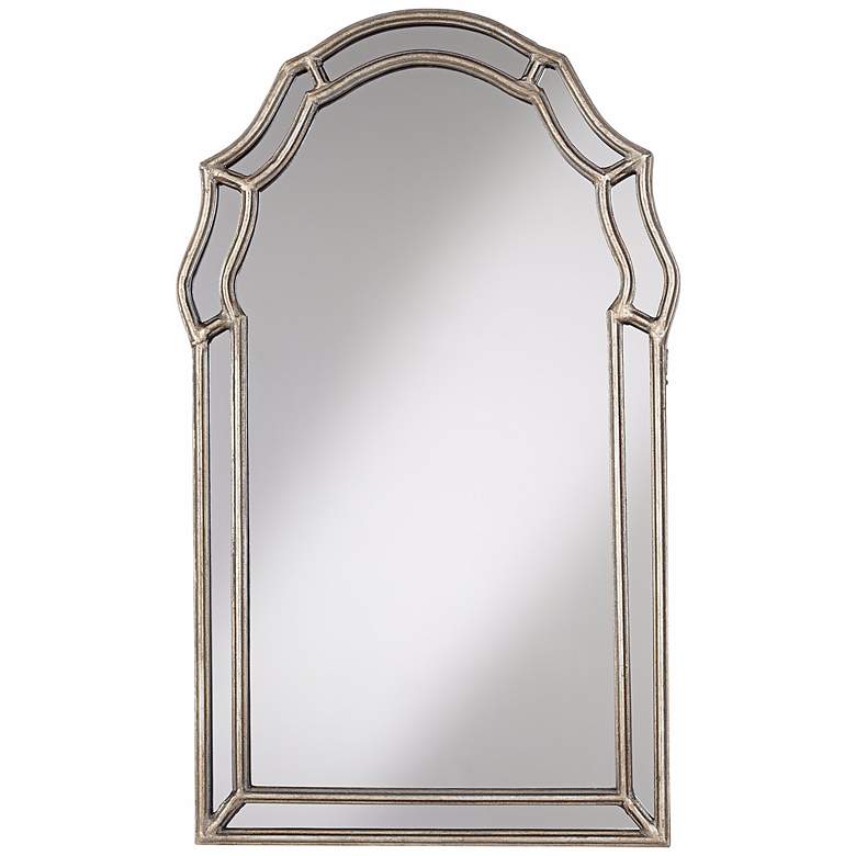 Image 1 Uttermost Petrizzi 21 inch x 35 inch Silver Wall Mirror