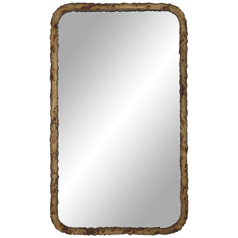 Image 3 Uttermost Phelan Oxidized Bronze 24" x 40" Rectangular Mirror