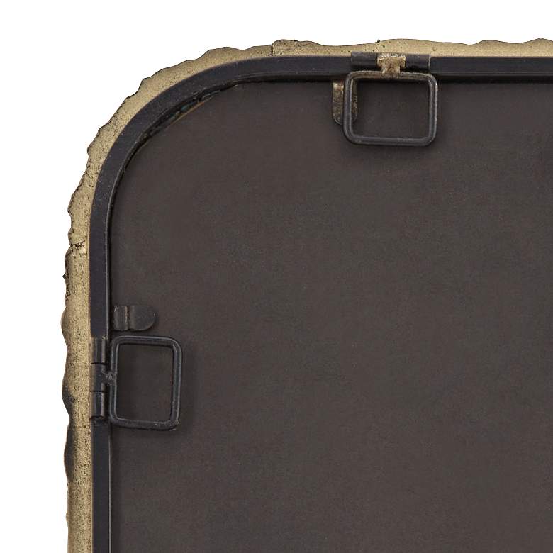 Image 5 Uttermost Phelan Oxidized Bronze 24" x 40" Rectangular Mirror more views