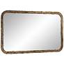 Uttermost Phelan Oxidized Bronze 24" x 40" Rectangular Mirror in scene