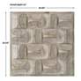 Uttermost Pickford 20.125" Square Natural Wood Modern Wall Decor