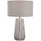 Uttermost Pikes 26" High Stone-Ivory and Taupe Ceramic Table Lamp