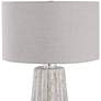 4_Uttermost Pikes 26" High Stone-Ivory and Taupe Ceramic Table Lamp more views