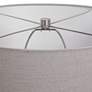 5_Uttermost Pikes 26" High Stone-Ivory and Taupe Ceramic Table Lamp more views