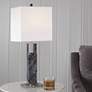 1_Uttermost Pilaster Black Marble Table Lamp