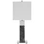 5_Uttermost Pilaster Black Marble Table Lamp more views