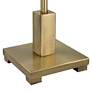5_Uttermost Pilot 36 1/2" Plated Brushed Brass Metal Buffet Table Lamp more views
