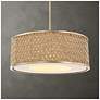 1_Uttermost Pinchot 22 1/4" Rattan 4-Light Pendant