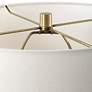 6_Uttermost Plinth 27 3/4" White Marble Column Table Lamp more views