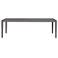 Uttermost Polanco 92" W Java Aluminum Outdoor Dining Table