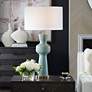 3_Uttermost Pollard 29 3/4" Slate Green Ceramic Table Lamp more views