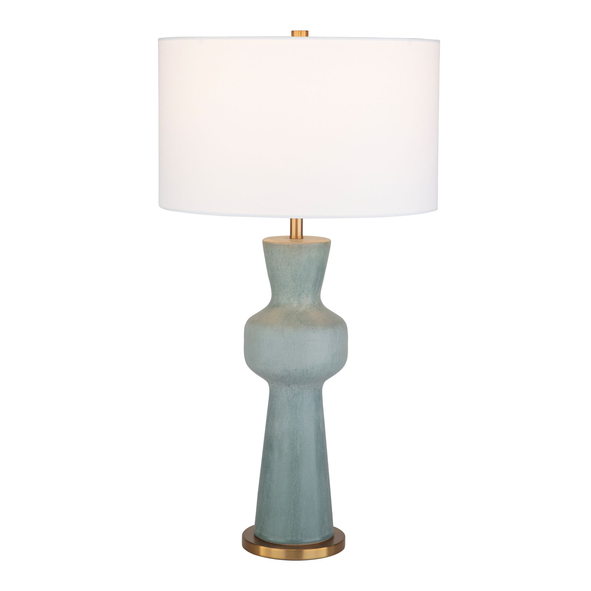 Image 4 Uttermost Pollard 29 3/4" Slate Green Ceramic Table Lamp more views