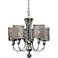 Uttermost Pontoise 24" Wide Antique Ivory Chandelier