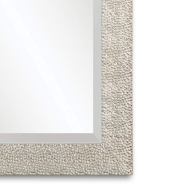 Image 3 Uttermost Porcius Antiqued Silver 29" x 41" Wall Mirror more views