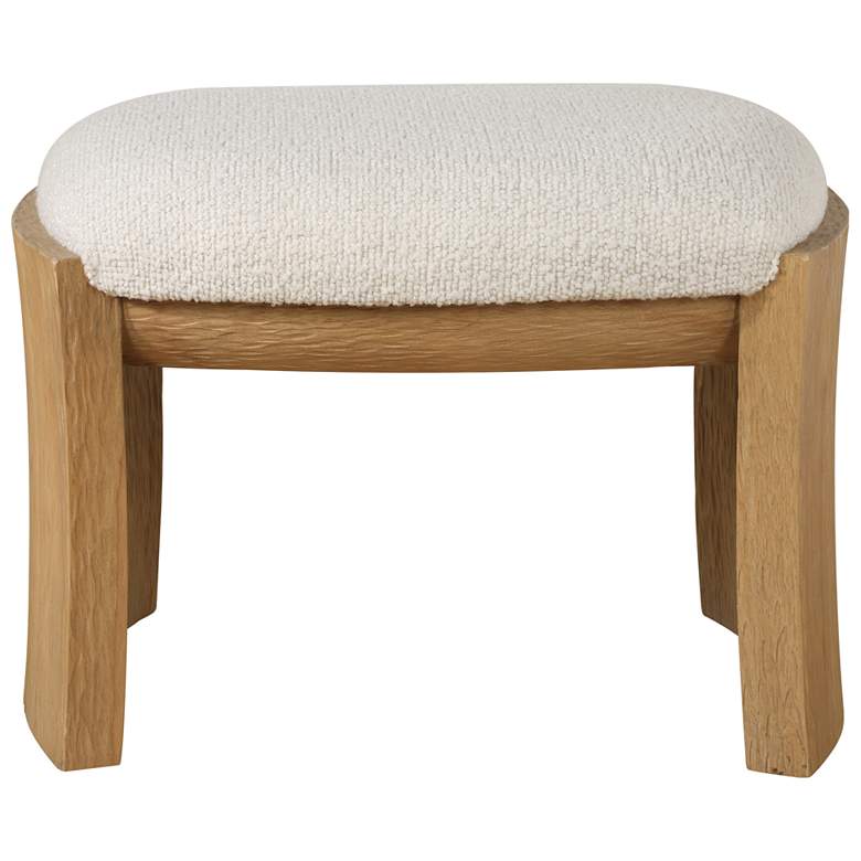 Image 2 Uttermost Port 18" High Natural Small Bench