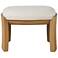 Uttermost Port 18" High Natural Small Bench