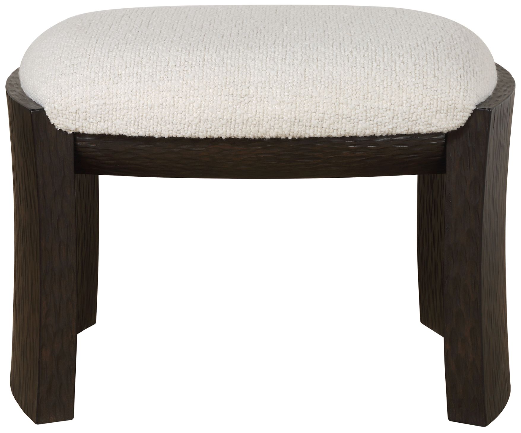 Image 2 Uttermost Port 18" High Walnut Small Bench