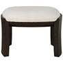 2_Uttermost Port 18" High Walnut Small Bench