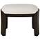 Uttermost Port 18" High Walnut Small Bench