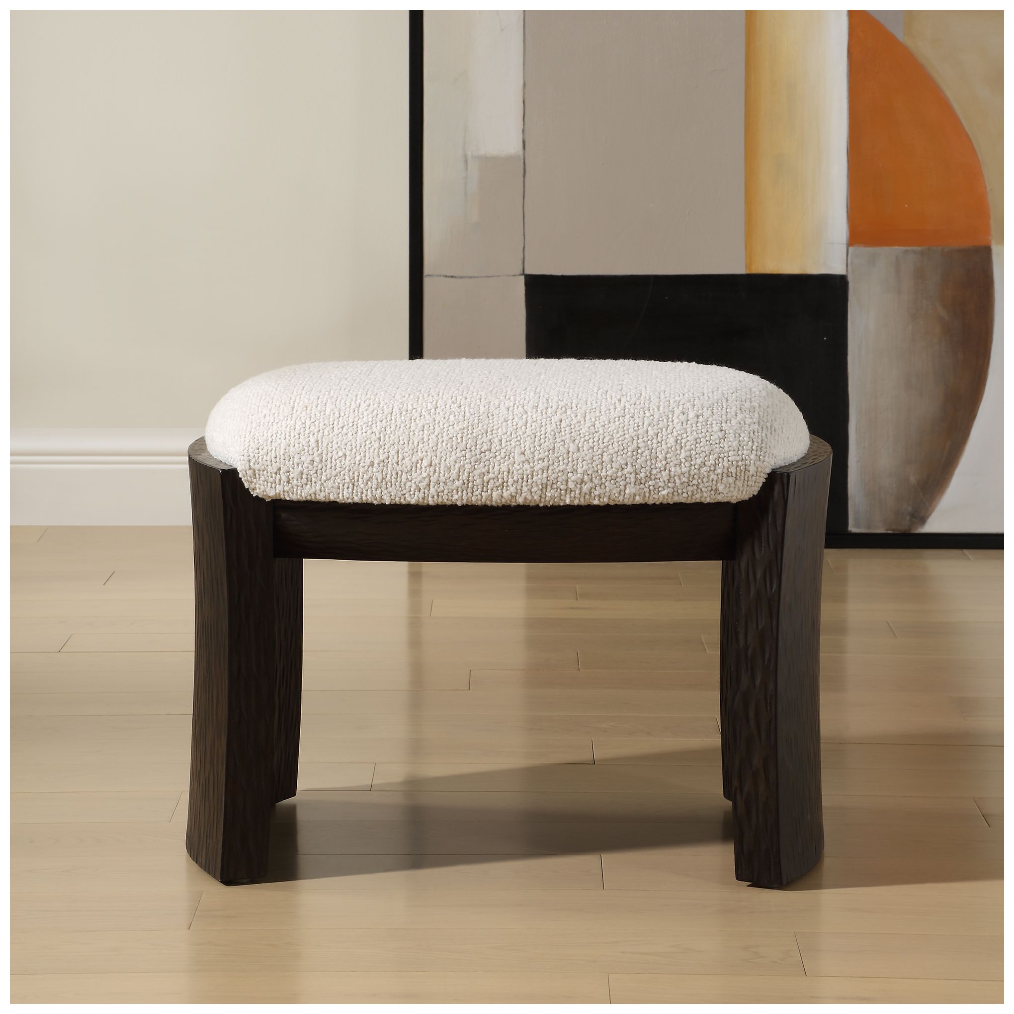 Image 3 Uttermost Port 18" High Walnut Small Bench more views