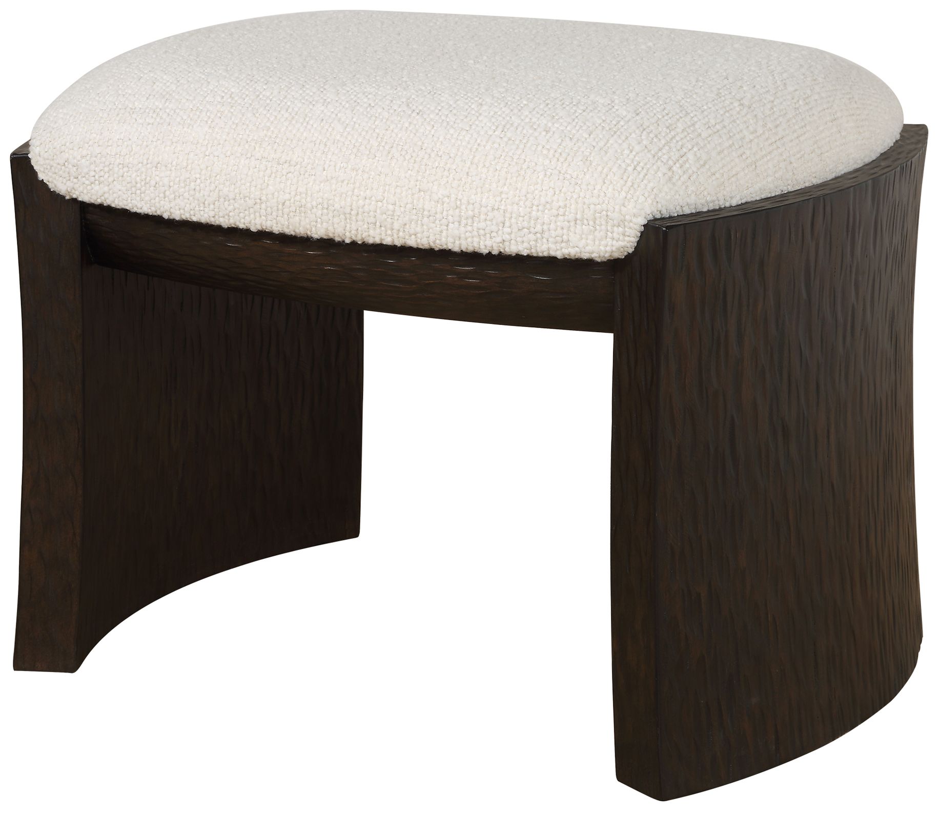 Image 5 Uttermost Port 18" High Walnut Small Bench more views